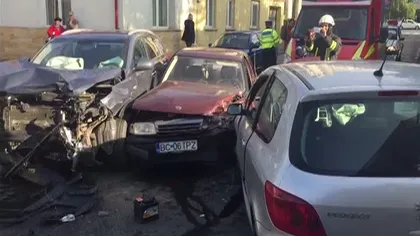 Accident grav în Braşov. Cinci persoane au fost transportate de urgenţă la spital