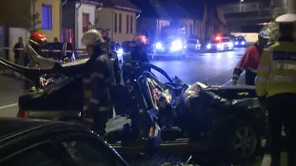 ACCIDENT GRAV în Sibiu. O persoană a murit, alte două au fost rănite VIDEO