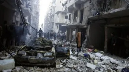 Peste 20 de raiduri siriene şi ruse asupra orașului Alep din Siria. UPDATE: Mai mulţi morţi şi răniţi
