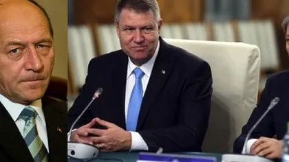 Băsescu, atac la cuplul Iohannis-Cioloş: Oare ceva bun simţ se poate ?