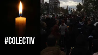 Comemorare Colectiv. Mii de oameni, în marş tăcut prin Bucureşti, în memoria victimelor VIDEO