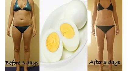 Ţine dieta cu ouă! Slăbeşti 3 kilograme în 3 zile