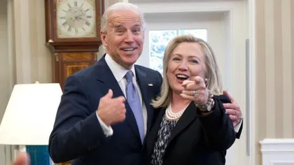 Alegeri SUA: Joe Biden, pe lista scurtă a echipei lui Hillary Clinton, ca secretar de stat