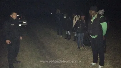 Șapte migranți nigerieni care voiau să treacă ilegal din Serbia în România, prinşi la graniţă