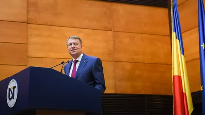 Klaus Iohannis: Un politician dovedit ca plagiator trebuie să dispară din spaţiul politic UPDATE