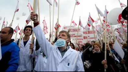 Sindicaliştii din Sănătate anunţă proteste la Ministerul Sănătăţii pe 21 octombrie. Activitatea, întreruptă timp de două ore
