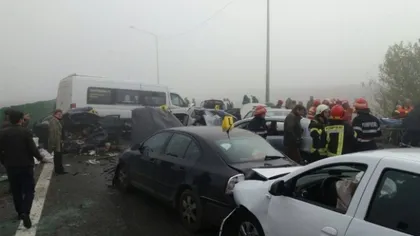 Zece răniţi în accidentul de pe Autostrada Soarelui sunt încă în spitalele din Bucureşti şi Călăraşi