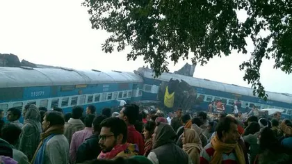 Tren deraiat în India: Bilanţul morţilor a ajuns la 142. Peste 200 de oameni sunt răniţi VIDEO - UPDATE