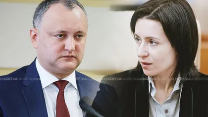 Algeri R, Moldova: Igor Dodon îi cere Maiei Sandu să se dezică de cetăţenia română