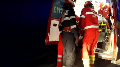 Jandarm rănit într-un accident provocat de un şofer băut şi fără permis