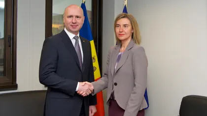 Mogherini a discutat cu Filip la Bruxelles despre Acordul de Asociere UE-Republica Moldova și implementarea reformelor