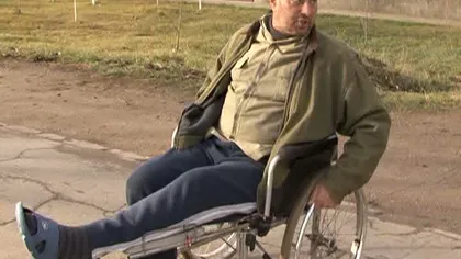Drama unui bărbat rămas invalid în urma unui accident. Cum este batjocorit de autorităţi