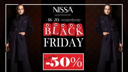 Reduceri de până la 50% la NISSA de Black Friday. Cine va cumpăra cele mai multe produse va primi CADOU o haină de blană de vulpe