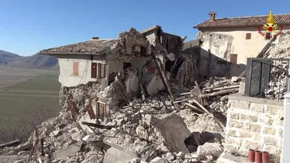 CUTREMUR ITALIA. Nivelul solului s-a deplasat cu 70 cm în urma seismului de duminică