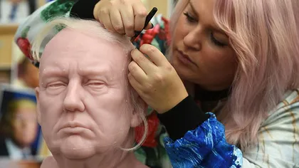 Sosia din ceară a lui Donald Trump îşi va ocupa curând locul în Muzeul Madame Tussauds din Londra