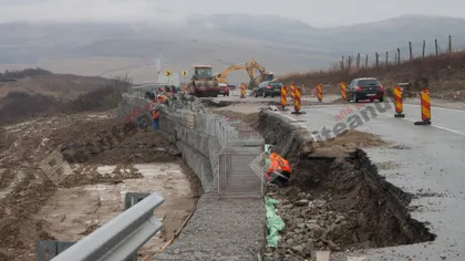 Drum naţional surpat la mai puţin de doi ani de la inaugurare. Ce spune constructorul