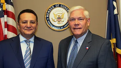 George Cristian Maior, ambasadorul României în SUA, s-a întâlnit cu congresmanul Pete Sessions