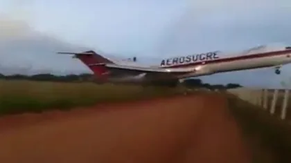 Tragedie în Columbia, un avion s-a prăbuşit la scurt timp după decolare. Câţiva copii au filmat momentul VIDEO