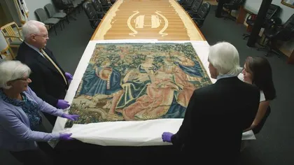 O tapiserie din reşedinţa montană a lui Hitler a fost returnată Germaniei