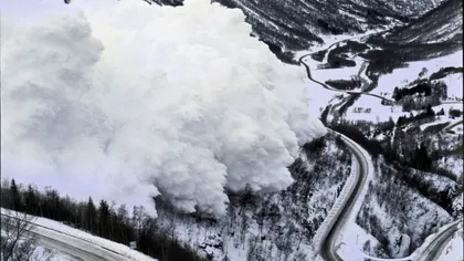 Risc mare de avalanşă la Bâlea Lac. Stratul de zăpadă măsoară 83 de centimetri