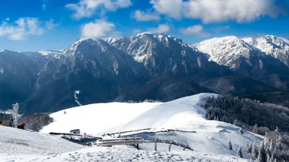 Azuga, prima staţiune de pe Valea Prahovei unde se schiază în acest sezon