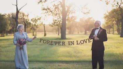 Acest cuplu a aşteptat 70 de ani pentru a face şedinţa foto de nuntă! Motivul te va emoţiona
