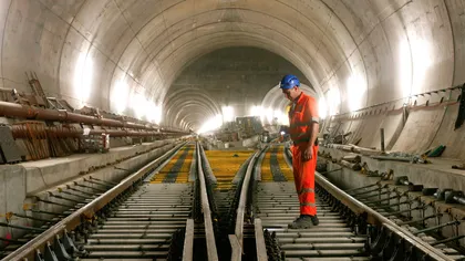 Cel mai lung tunel din lume, construit în Elveţia, a fost inaugurat