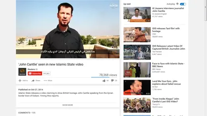 Jurnalistul britanic John Cantlie, răpit de Statul Islamic, filmat în viaţă, la Mosul VIDEO