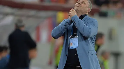 Marius Şumudică a avut probleme cu tensiunea în timpul meciului cu AS Roma. Medicul i-a sărit în ajutor FOTO