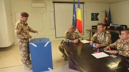 ALEGERI PARLAMENTARE 2016. Militarii din Afganistan votează în trei secţii. Cei din Kosovo şi Bosnia au la dispoziţie câte una