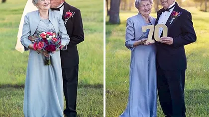 Au aşteptat 70 de ani să-şi facă fotografii de nuntă. Pozele sunt emoţionante