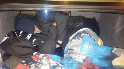 Cetăţean rus urmărit internaţional, prins în timp ce încerca să treacă graniţa într-un portbagaj