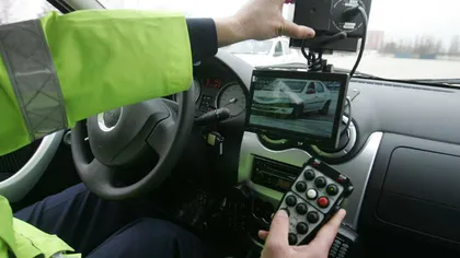 Şofer prins pe Autostrada Turda-Borş cu 205 kilometri la oră