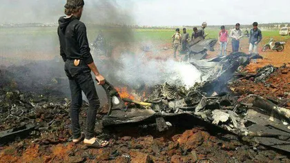 Siria: Facţiuni islamice au doborât un avion al guvernului sirian şi i-au ucis pe piloţi