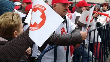 Încă un protest al sindicaliştilor din Sănătate. Ce îi cer ministrului Voiculescu
