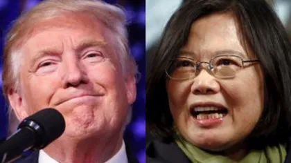 China, scandal diplomatic cu SUA, după convorbirea dintre liderul Taiwanului și Donald Trump pe tema principiului unei 