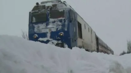 21 de trenuri, anulate. Temperaturi extrem de scăzute de până la -25 de grade Celsius