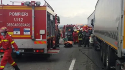 ACCIDENT pe Autostrada A1 Bucureşti-Piteşti. Traficul se desfăşoară îngreunat, vineri