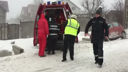 Accident grav din cauza vremii, în judeţul Vâlcea. Un bărbat a murit, iar alte trei persoane au fost rănite VIDEO