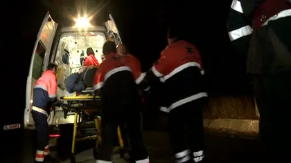 ACCIDENT GRAV în Tulcea. Două persoane au fost rănite VIDEO