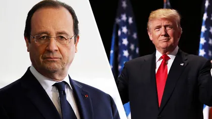 Mesajul dur al preşedintelui Francois Hollande pentru Donald Trump