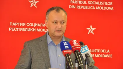 Igor Dodon, la un pas de suspendare în Republica Moldova