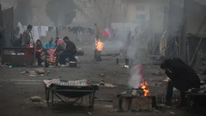 Incendiu în cea mai mare tabără de refugiaţi din Bulgaria