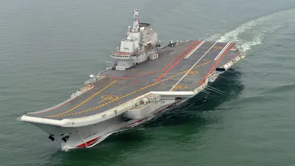 Un portavion chinez a traversat Strâmtoarea Taiwanului. Tensiuni la Taipei