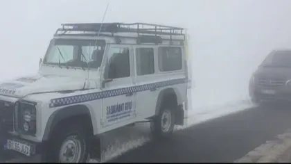 Scene dramatice în nordul ţării: Turişti surprinşi de avalaşă, jandarmii au intervenit de urgenţă