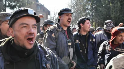 Trei lideri sindicali ai minerilor din Valea Jiului au intrat în greva foamei