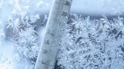 Cea mai scăzută temperatură din ţară a fost înregistrată la Miercurea Ciuc: minus 23 de grade