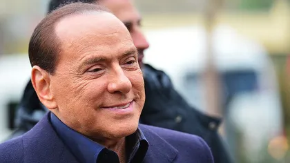 Berlusconi a scos la licitaţie un prânz cu el şi va dona banii pentru repararea pagubelor produse de cutremure