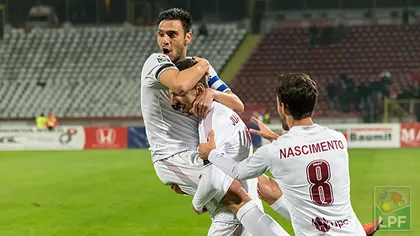 CFR Cluj a obţinut o victorie dramatică la Iaşi. Două goluri au fost marcate în prelungiri