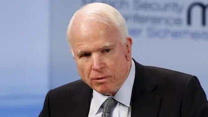 Ministerul de Externe transmite condoleanţe familiei senatorului John McCain: A fost un prieten constant al României